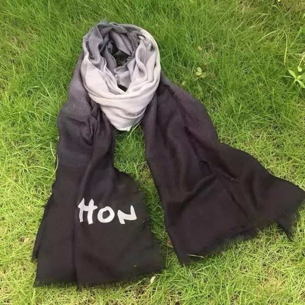 AAA 1:1 Louis Vuitton Scarf Cashmere LV109 Black Scarf HY1497yF79