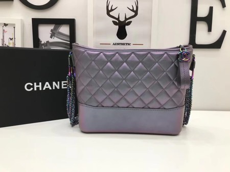 AAA Chanel Gabrielle Shoulder Bag Original Sheepskin Leather A93842 Grey HY18569zK34