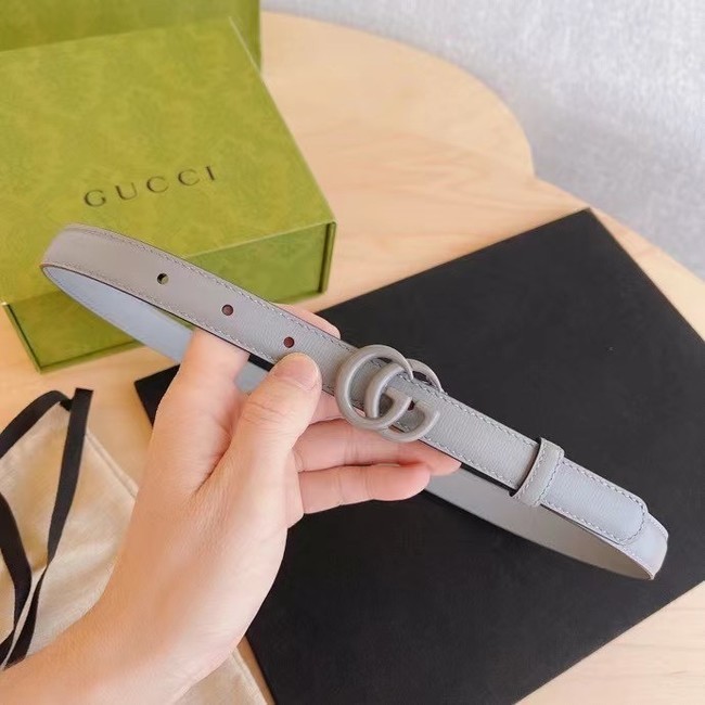 AAA Gucci-ID BELT Raspberry Smooth Calfskin 20 MM B0113UM GRAY HY9079zK34