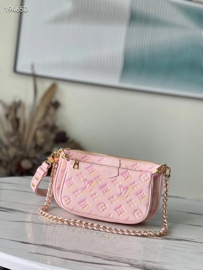 AAA Louis Vuitton MULTI POCHETTE ACCESSOIRES M46093 Pink HY14189zK34
