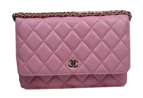 AAA Replica Chanel mini Flap Bag CHA33814 Pink Original Sheepskin Leather Gold HY13685Oy84