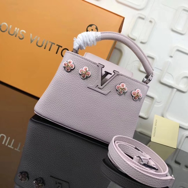AAA Replica Louis vuitton original CAPUCINES MINI M54336 pink HY15263VB75