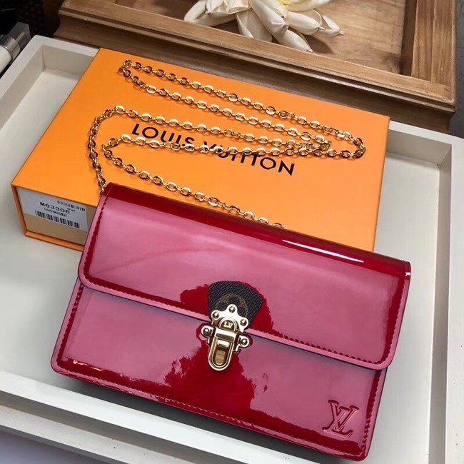 AAA Replica Louis Vuitton Original CHERRYWOOD CHAIN WALLET M63306 red HY7115Oy84