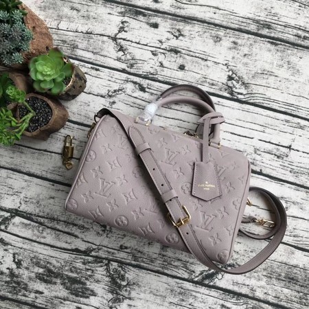 AAA Replica Louis Vuitton Original Monogram Empreinte Speedy 42401 Grey HY8210Oy84