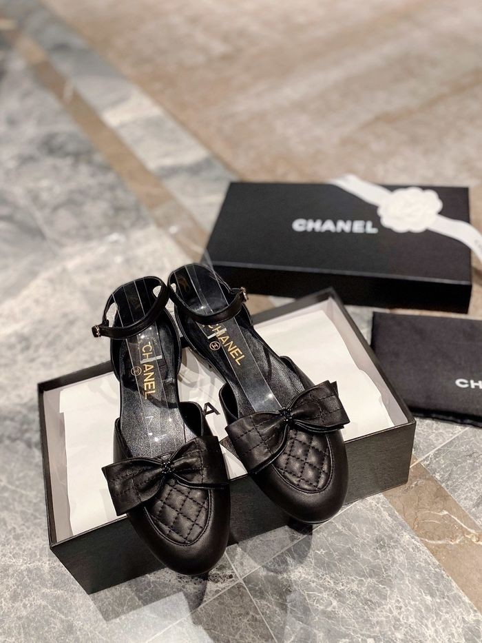 AAAAA Chanel Shoes CHS00197 Heel 2CM HY22512Qa67