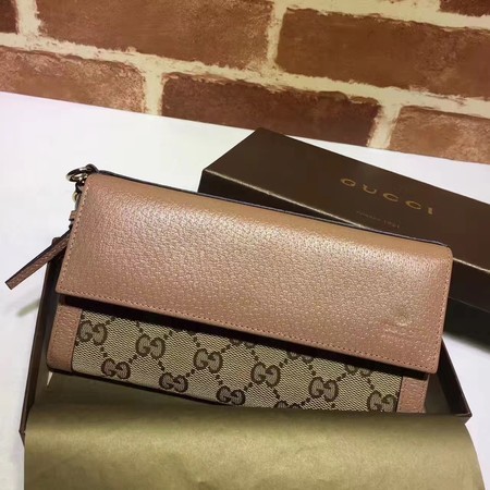 AAAAA Gucci GG Supreme Wallet 323396 Apricot HY8223aM93