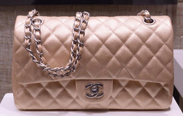 AAAAA Imitation Chanel 2.55 Series Flap Bag Gold Original Caviar Leather A1112 Silver HY1032Sy67
