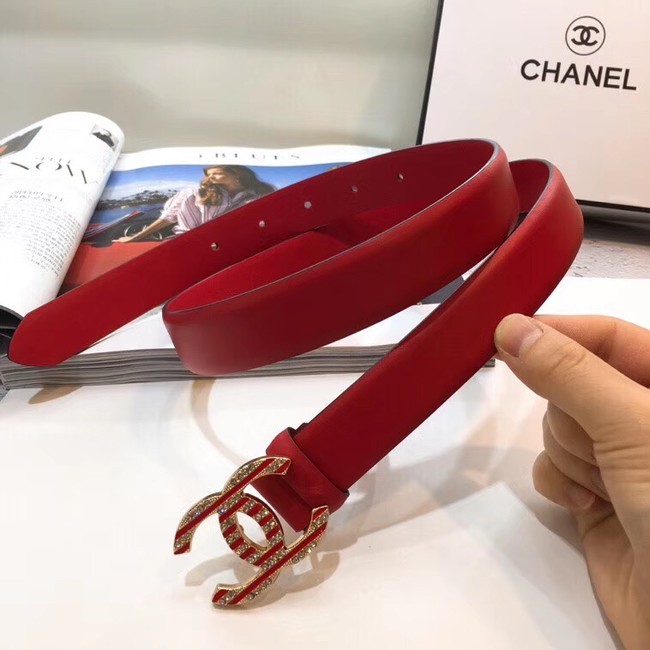 AAAAA Imitation Chanel Calf Leather Belt Wide with 30mm 56596 HY26947Sy67