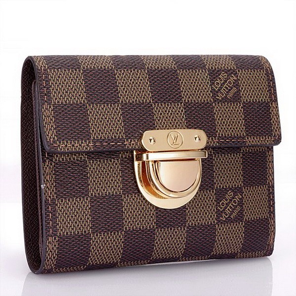 AAAAA Imitation Louis Vuitton Damier Ebene Canvas Koala Wallet N60005 HY20876oT91