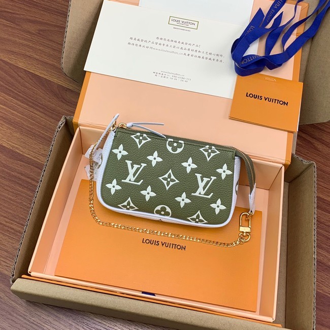 AAAAA Imitation Louis Vuitton MINI POCHETTE ACCESSOIRES M81284 Khaki HY6142Sy67