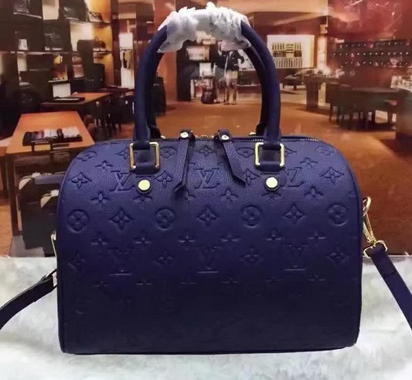 AAAAA Imitation Louis Vuitton Monogram Empreinte Speedy 30 Bag M40762 Royal HY24757Sy67