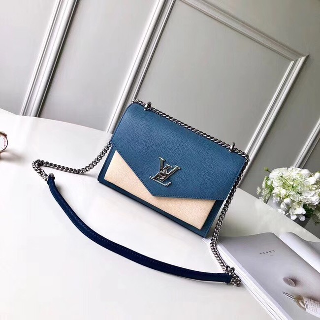 AAAAA Louis Vuitton MYLOCKME BB M51418 blue &white HY13698aM93