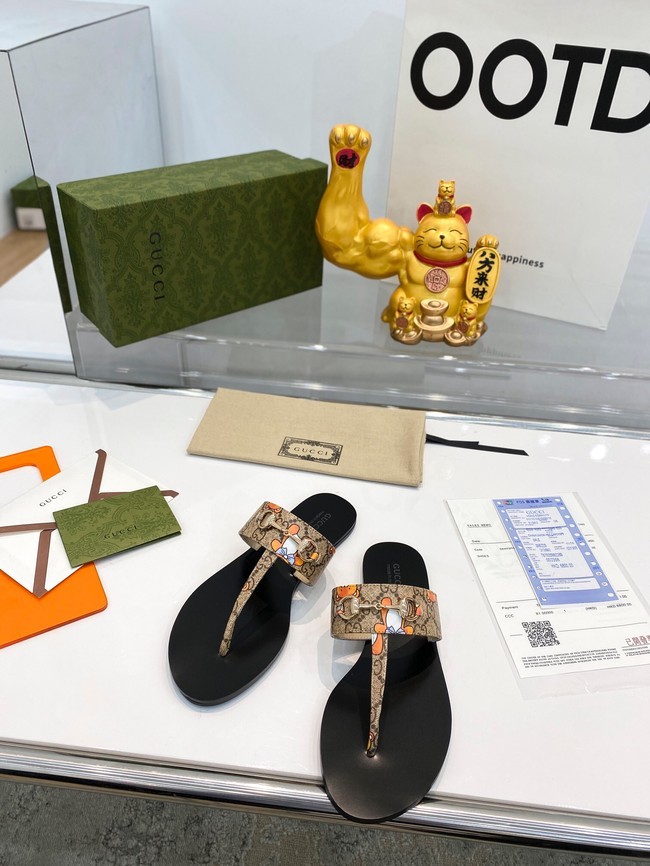 Best 1:1 Gucci slipper 65128-9 HY11150OR71