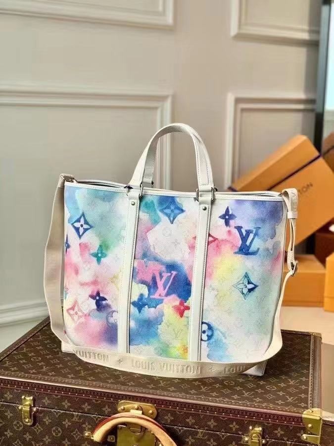 Best 1:1 Louis Vuitton NEW TOTE GM M45754 Watercolor HY13810eT55