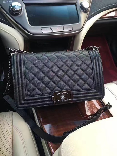 Boy Chanel Flap Shoulder Bag Original Leather A67086 Black HY10194va68