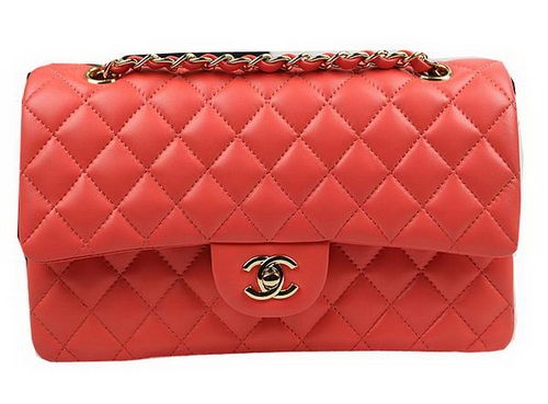 Chanel 2.55 Series Bags Orange Original Leather CFA1112 Gold HY10384LG44