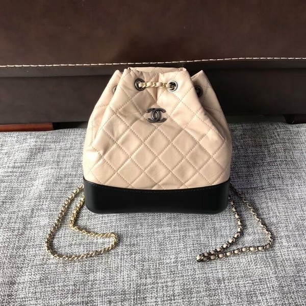 Chanel 2018 Original Calfskin Leather Backpack 81229 Camel HY22193iv85