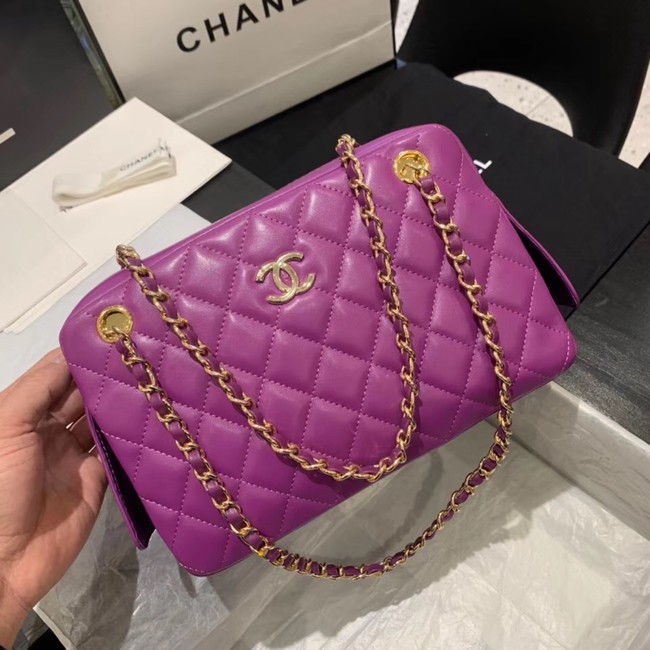 CHANEL 2020 New Style Original Leather AS1168 Lavender HY2154yC28