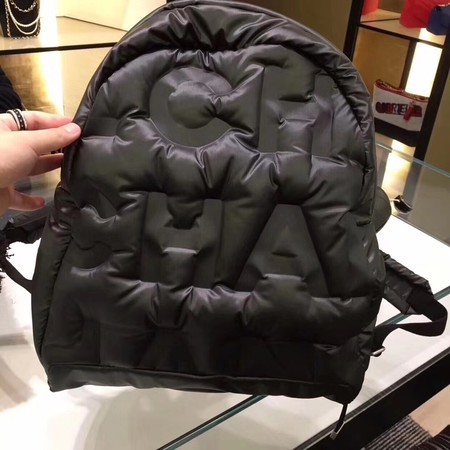 Chanel Backpack Original Sheepskin Leather A33002 Black HY18122Yf79