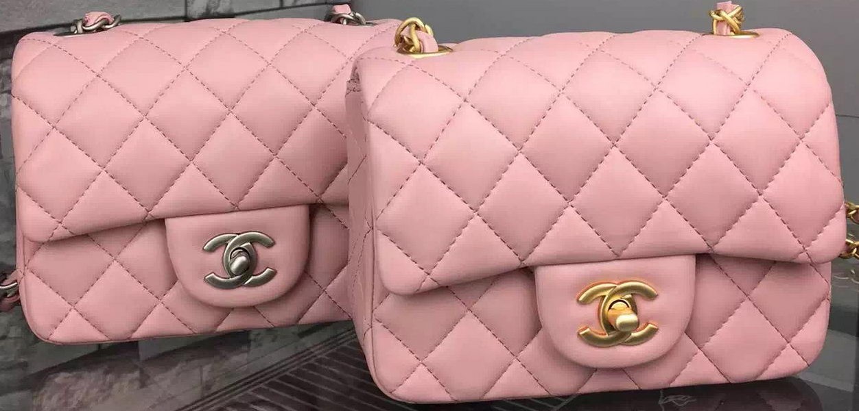 Chanel Classic Flap Bag Original Sheepskin Leather A5171 Pink HY22058Ri95