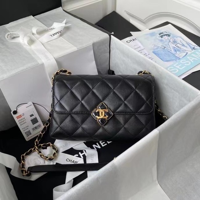 Chanel Flap Shoulder Bag Original leather AS2634 black HY20729Gw67