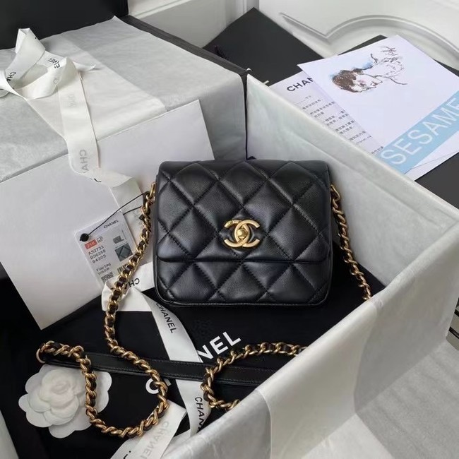 Chanel Flap Shoulder Bag Original leather AS2733 black HY6687bT70