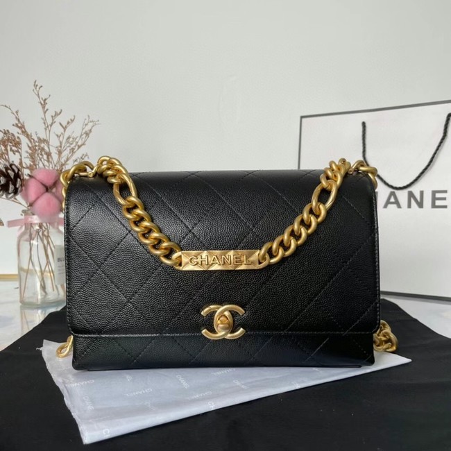 Chanel Flap Shoulder Bag Original leather AS2764 black HY6683pA42