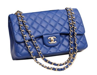 Chanel Jumbo Double Flaps Bags Original Lambskin Leather A36097 Blue HY4170lU52