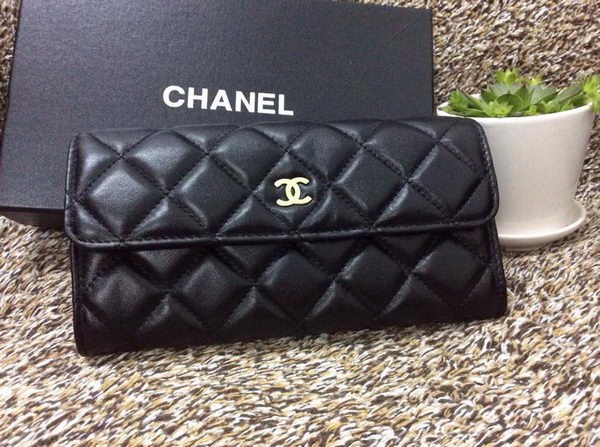Chanel Matelasse Long Wallet Original Leather A50096 HY23241CC86