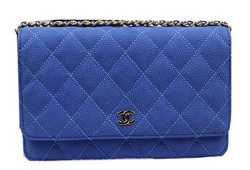 Chanel mini Flap Bag Original Suede Leather A33814 Blue HY8597Yr55