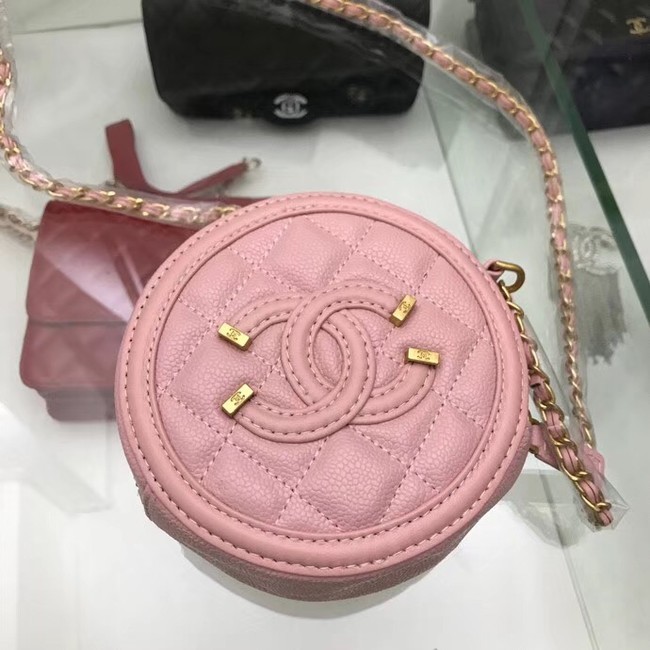Chanel Original Clutch with Chain A81599 pink HY17572jo45