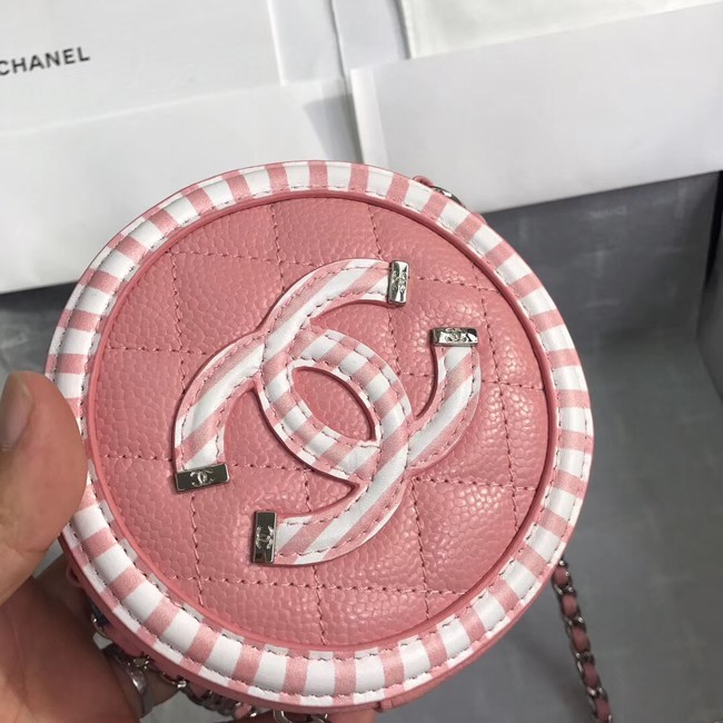 Chanel Original Clutch with Chain B81599 pink HY25682dw37