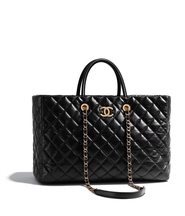 Chanel Original large shopping bag A93525 black HY2365rf73