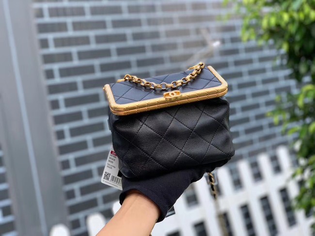 Chanel Original mini Magnet buckle bag AS1886 black HY26052nE34