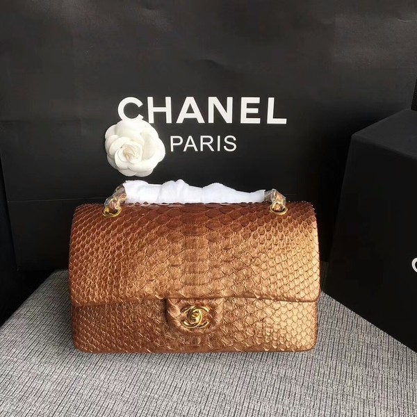 Chanel Original Python Leather Shoulder Bag CF1112R HY24794va68