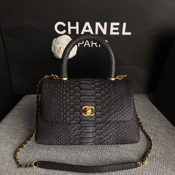 Chanel Original Python Leather Tote Bag 8119E HY8275hT91