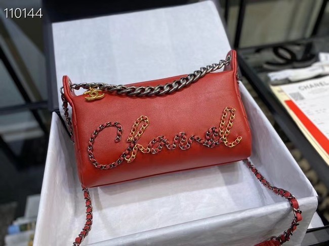 Chanel Original Soft Leather Small Shoulder bag AS0592 red HY13029hk64