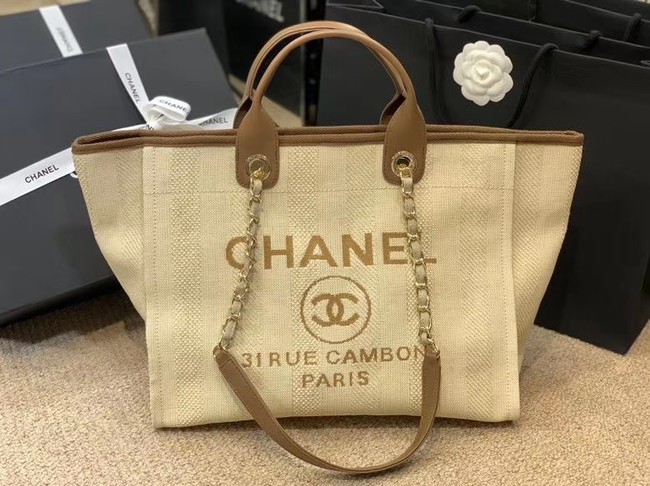 Chanel Shopping bag A66941 Beige HY10480vj67