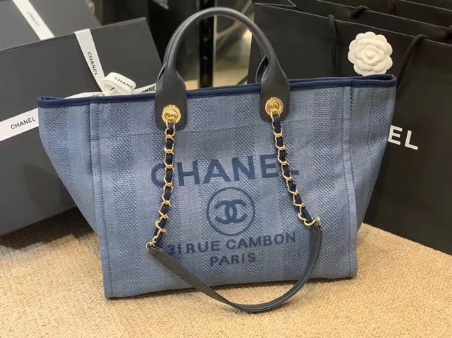 Chanel Shopping bag A66941 blue HY5609zS17