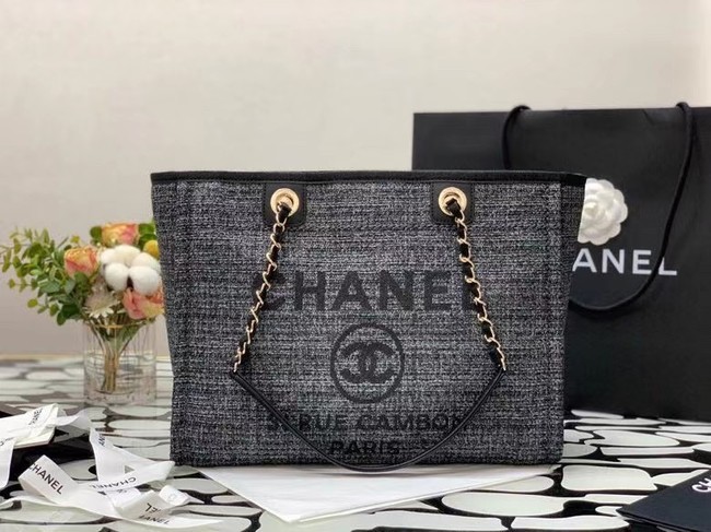 Chanel Shopping bag MM A67001 black HY13620dV68