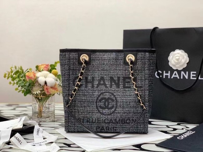 Chanel small Shopping bag A66940 black HY20425Mn81