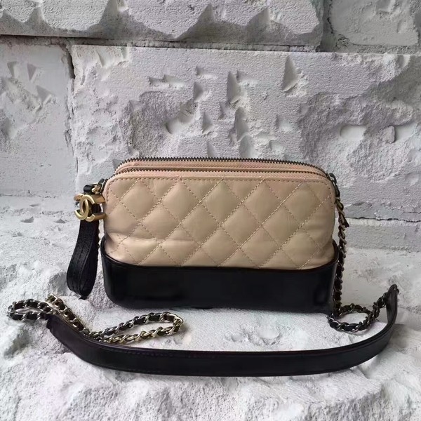 Cheap Copy Chanel 2017 Gabrielle Original Leather Shoulder Bag 17817 Camel HY18220Eq45