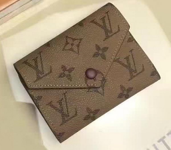 Copy Best Louis Vuitton Victorine Wallet Monogram Canvas M62360 Wine HY4454Qc72