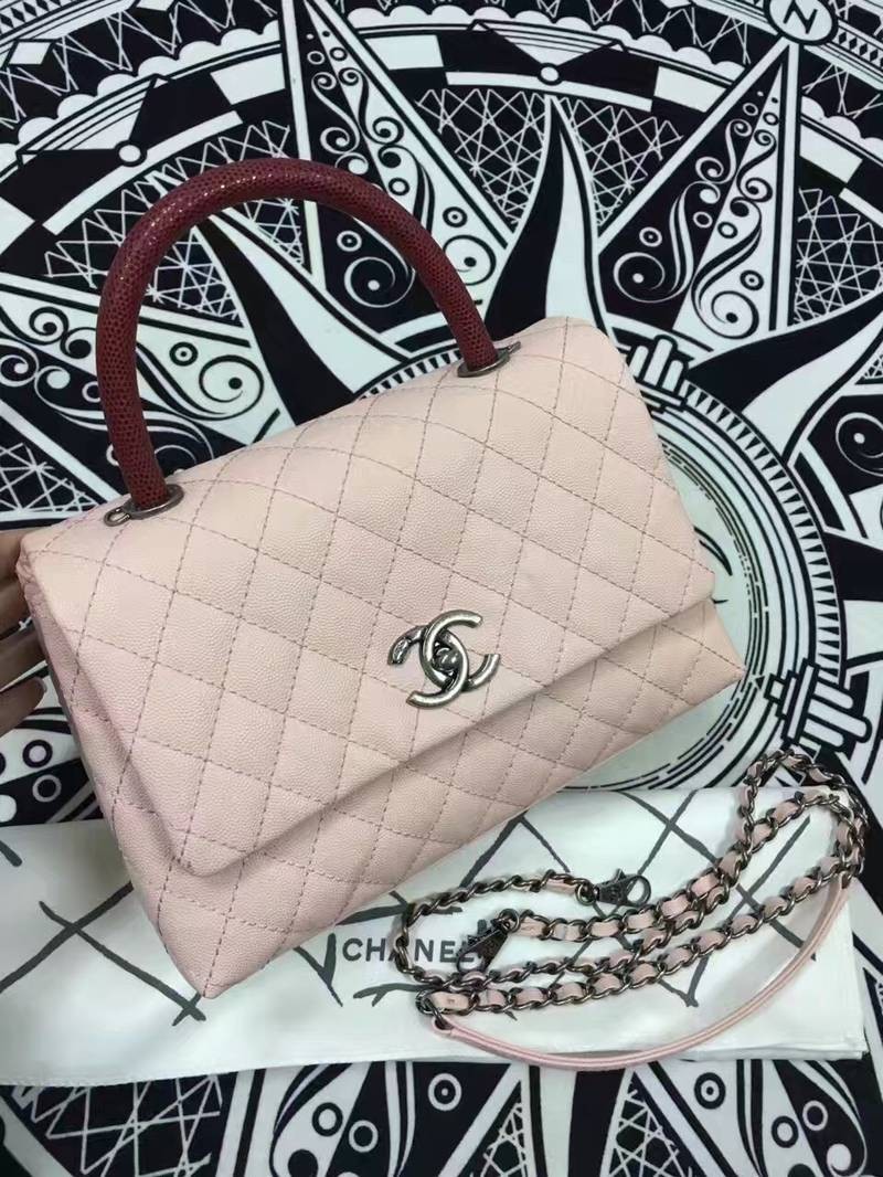 Fake Best Chanel Classic Top Flap Bag Original Leather A98088 Pink HY11317Nk59