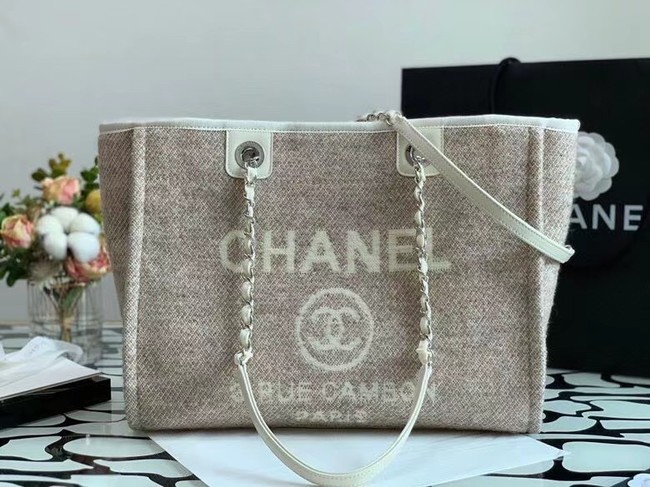 Fake Chanel Shopping bag MM A67001 Cream HY4305kw88