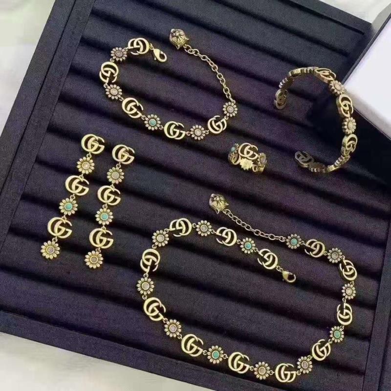 Fake Gucci Top Quality Necklace or Bracelet or Earrings or Ring GG6095 HY20409Lh27
