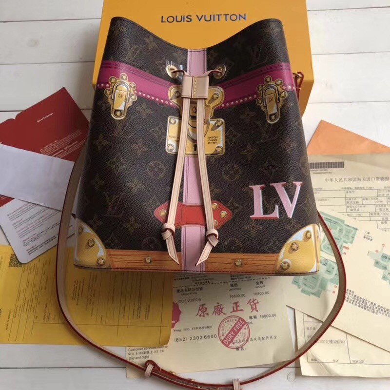 Fake Louis vuitton monogram canvas original bag neonoe M60649 HY17136QF99