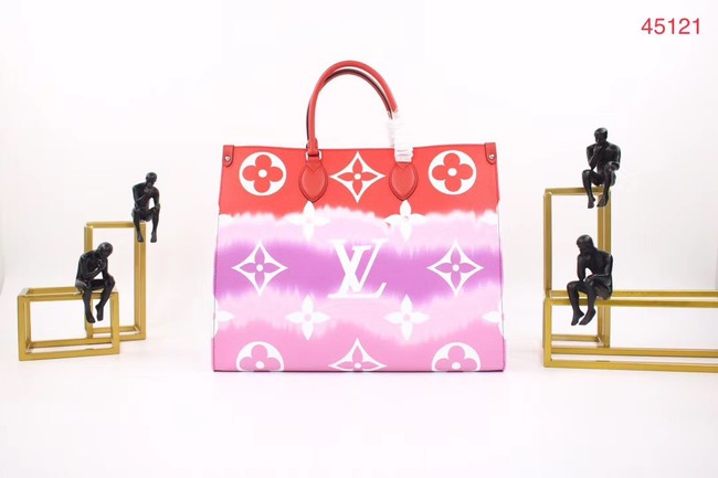 Fake Louis Vuitton Monogram Canvas Original ONTHEGO M45119 red HY15141EQ38