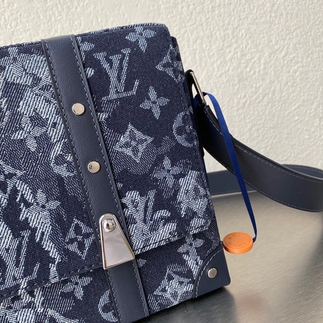 Fake Louis Vuitton Monogram Original Leather M57282 Navy HY21959Hj78