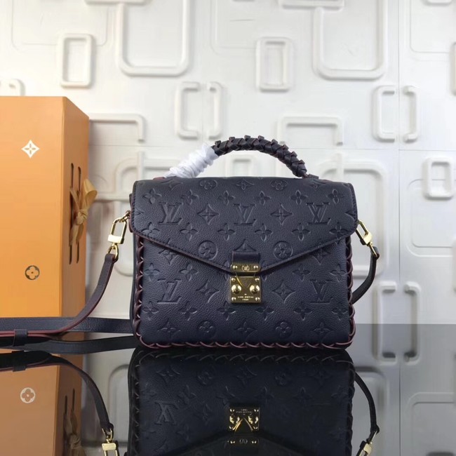 Fake Louis vuitton original mongram empreinte POCHETTE METIS M43941 Marine Rouge HY6839GR32